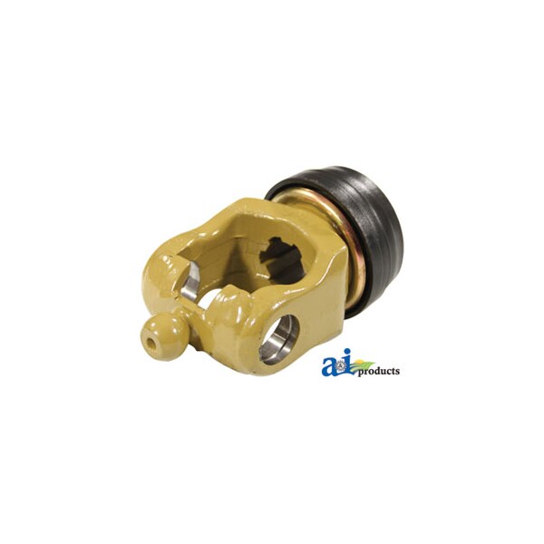 Tractor Yoke, Splined 1 3/8" - 6 Spline w/ AS Lock 3.5" x3.5" x6.5"